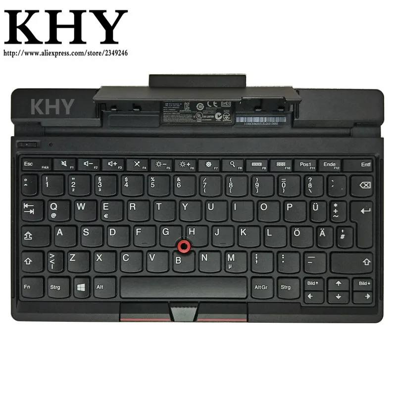 

original bluetooth keyboard GR German 04y1496 For LENOVO YOGA Tablet-3 TAB2 TAB3 YOGA BOOK ThinkPad X1 TABLET MIIX series