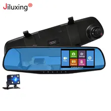 Jiluxing Car DVR 1080P touch screen Dual Lens Car Camera Mirror Video Recorder Rearview Mirror DVR Dash cam Auto Camcorder Jiluxing Car DVR 1080P touch screen Dual Lens Car Camera Mirror Video Recorder Rearview Mirror DVR Dash cam Auto Camcorder