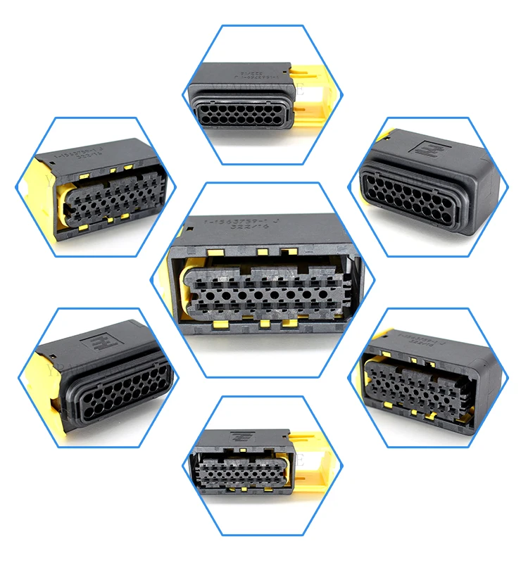 Connect. Разъем econoseal 18pin. Isconnect. Ms3116f12-3 amphenol. , с сдвижным фиксатором.