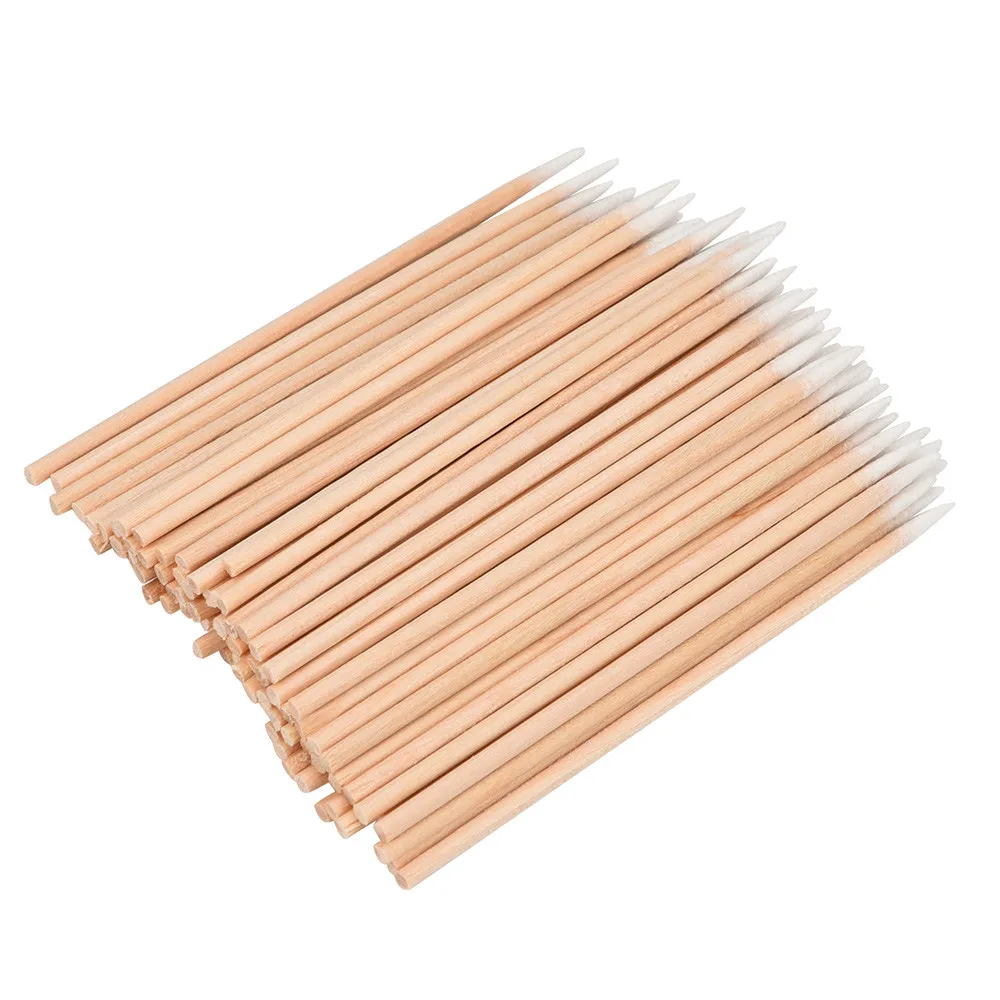 

Tattoo accesories 100Pcs Microblading Micro Brushes Swab Lint Free cleaning brushes q70926