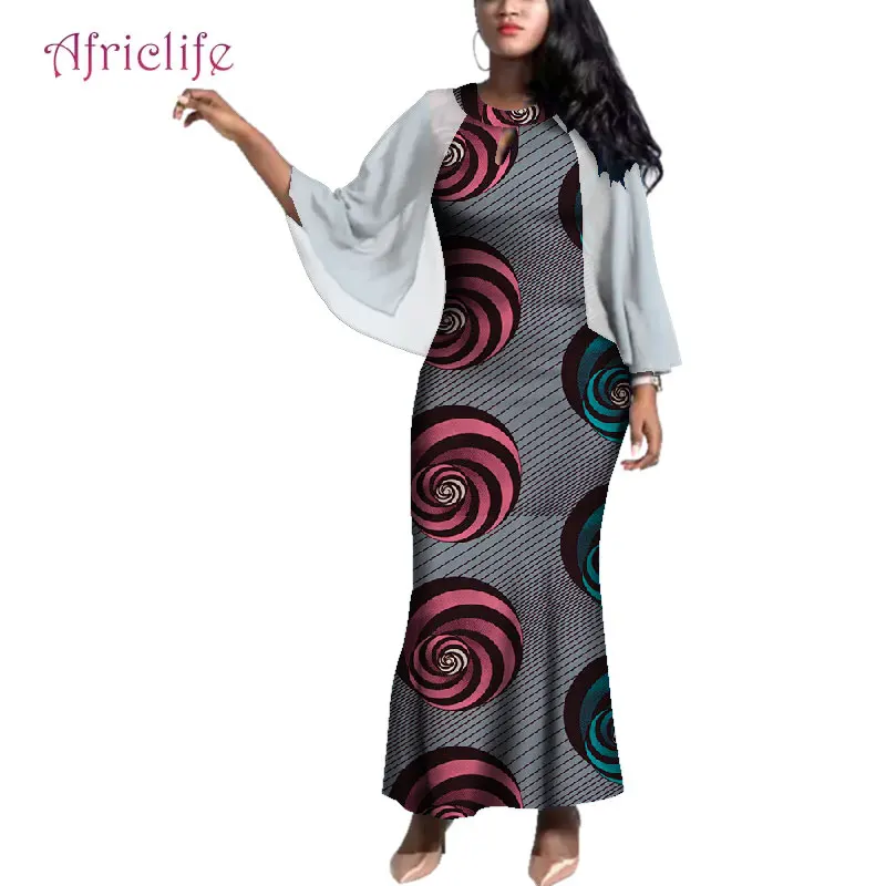 Горячая Тип Африканский Базен фабричные платья для женщин Базен Riche Длинные платья Вечерние платья традиционная африканская одежда WY4631