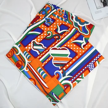 

ELEGANT HANDMADE BRAND 100% 18MMTwill Silk Scarf TWIC-80023