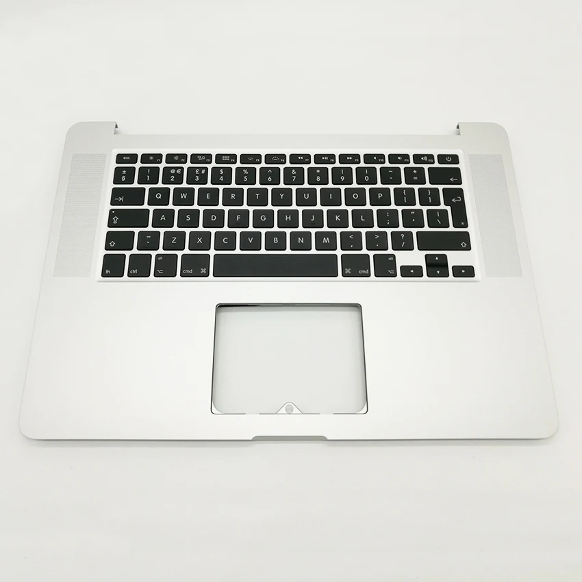 Британский английский Топ чехол подставка клавиатура подсветка для Macbook Pro retina 1" A1398 Topcase год