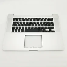 Британский английский Топ чехол подставка клавиатура подсветка для Macbook Pro retina 1" A1398 Topcase год