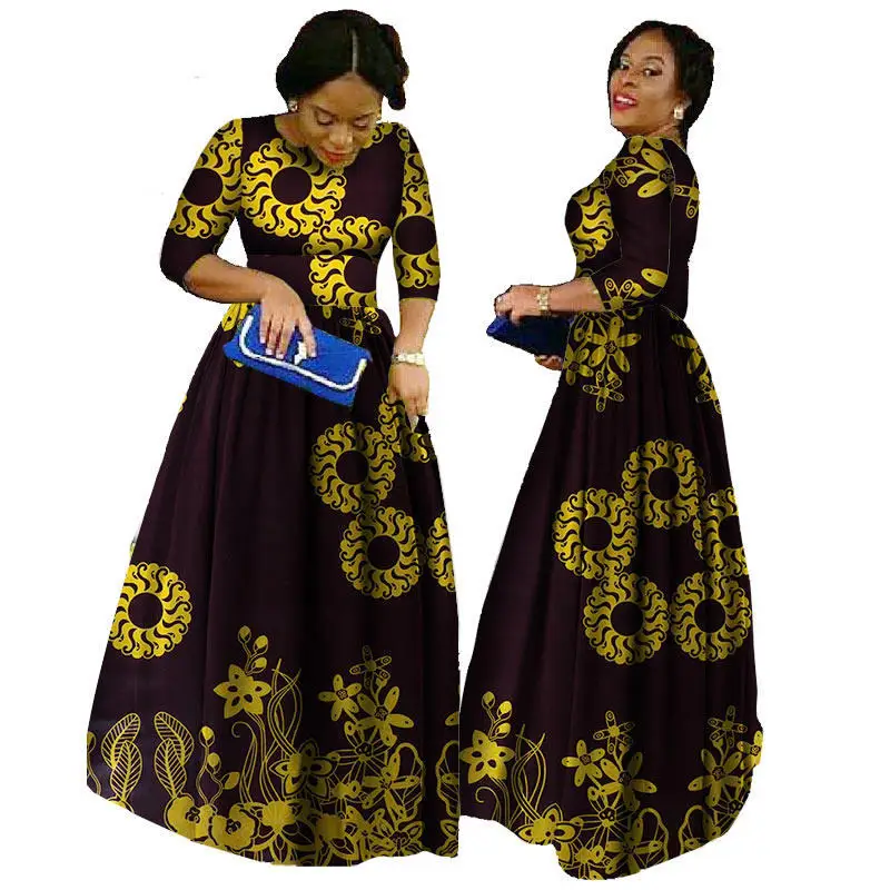 2018-african-bazin-dresses-for-women-african-long-sleeves-dresses-for-women-in-african-clothing-wax(4)