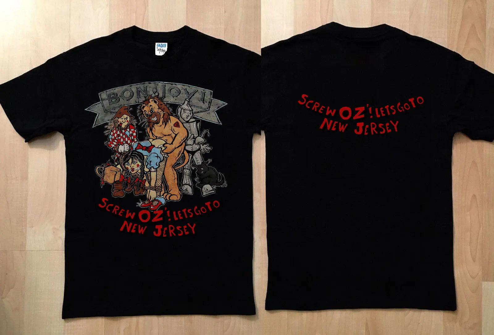 bon jovi tour t shirt