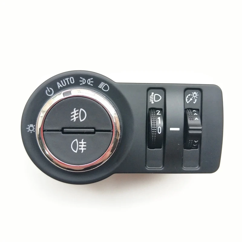 SKTOO автомобиль для CRUZE фар переключатель управления для Chevrolet фар переключатель тире диммер блок OE#: 1330175 - Цвет: black