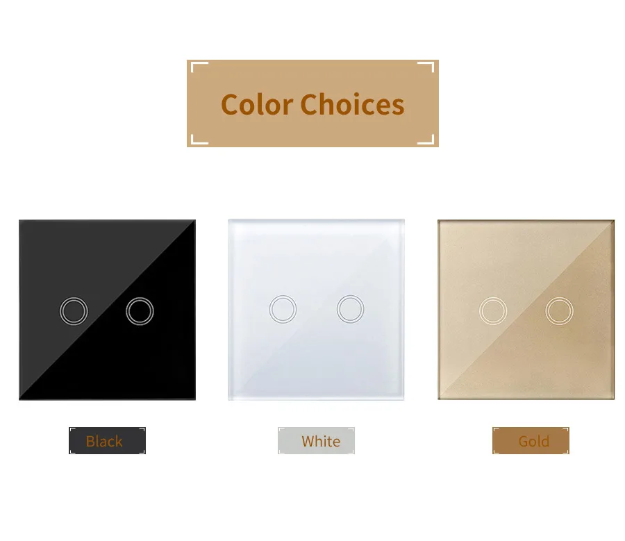 MAIFOM-EUUK-Universal-Touch-Sensor-Switch,-110-220V,-Crystal-Glass-Panel-2-Gang-1-Way-Waterproof-Wall-Light-Switch-_09