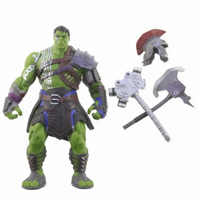 

Marvel Hulk PVC Figure Toy Thor 3 Ragnarok Hulk Robert Bruce Banner PVC Action Figure Collectible Model Toy 19cm For Gift