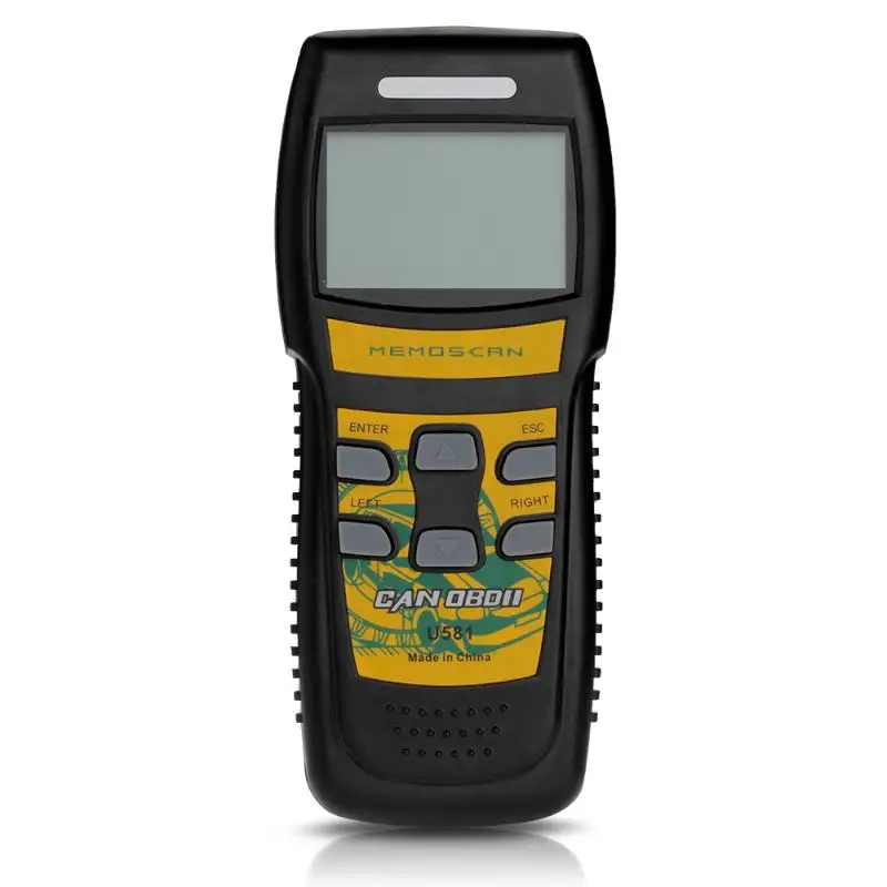 U581 Diagnostic Scan Tool CAN OBD2 OBD II Data Code Trouble Car Scanner Reader