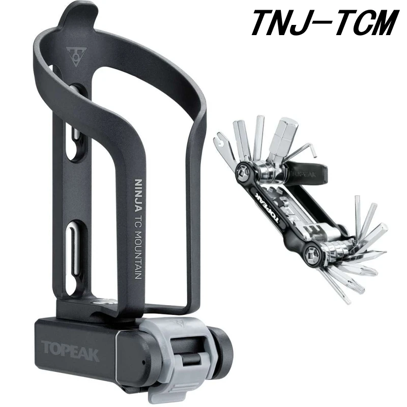 TOPEAK mountain bicycle highway vehicle kettle rack with tool hidden water bottle rack pry tyre holder TNJ-TCR TNJ-TCM CO2 - Цвет: TNJ-TCM