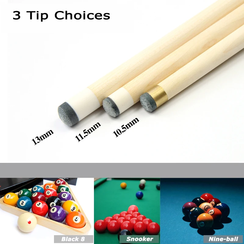 Billige 2019 Cuppa HS Billard Pool Queue mit Fall 12,75mm 11,75mm Pool Queue Kit Dauerhafte Berufs Set Billard queue Schwarz 8 Kit
