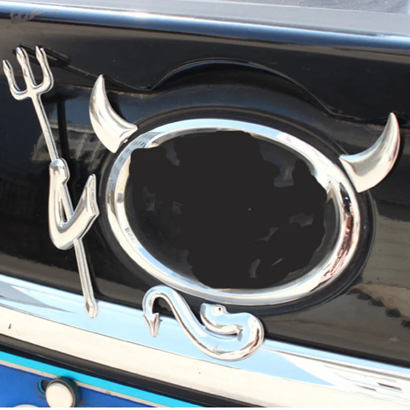

Car styling 3D Chrome funny Stickers for BMW all series Mercedes-Benz all class Volkswagen POLO Tiguan Passat Mazda