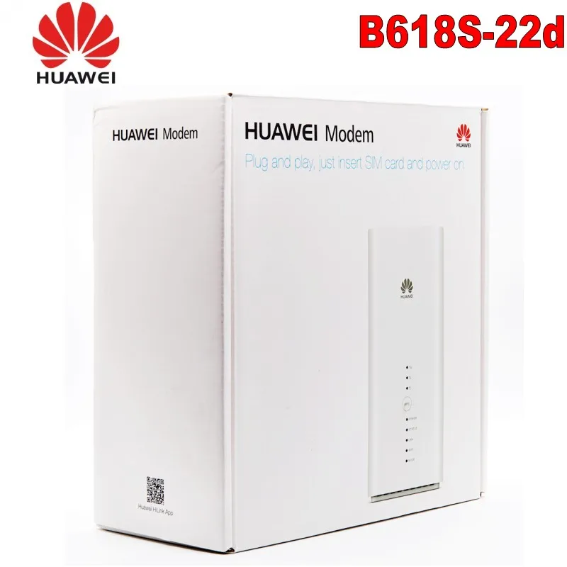 Разблокированный роутер Huawei 4G LTE B618 телефон 300 Мбит/с Мобильный Wi Fi Роутер со