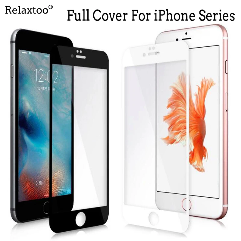 Закаленное стекло 9h для iPhone se защитная пленка i 6 6s 7 8 Plus se|Защитные стёкла и плёнки|
