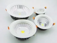 Светодиодные светильники Downlight Downlight LED 7W 12W 20W 30W 40W 85-265V с подсветкой светодиодные утопленные COB потолочные светильники для ванной комнаты