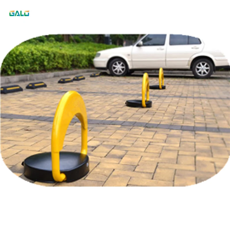 

High quality waterproof solar powered automatic car parking space lock