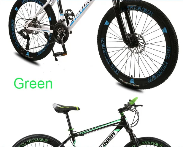 21/24 /27 Speed Mountain Bike 40 Knife Shock with Double Disc Brake