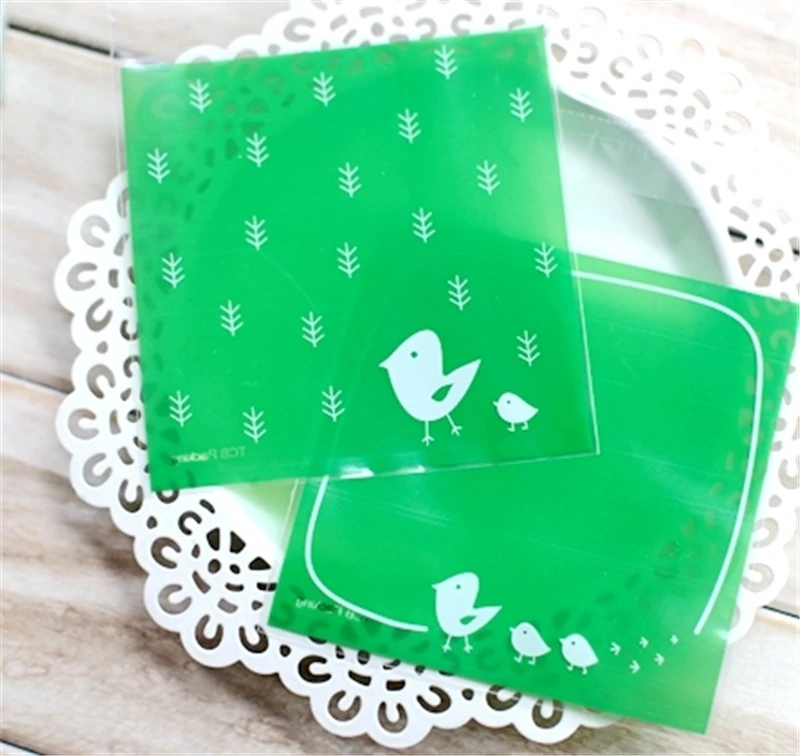 Милый цыпленок Baby Shower выпечки Еда печенье самоклеющиеся небольшой для упаковки