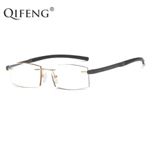 Очки для чтения, Для мужчин Для женщин без оправы диоптрий пресбиопические очки от вредного синего излучения очки+ 1,0+ 1,5+ 2,0+ 2,5+ 3,0+ 3,5 QF279
