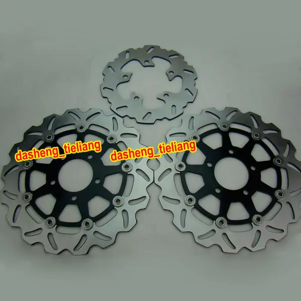 Motorcycle Brake Disc Rotors Kit Replacement Part For Suzuki Gsxr 600