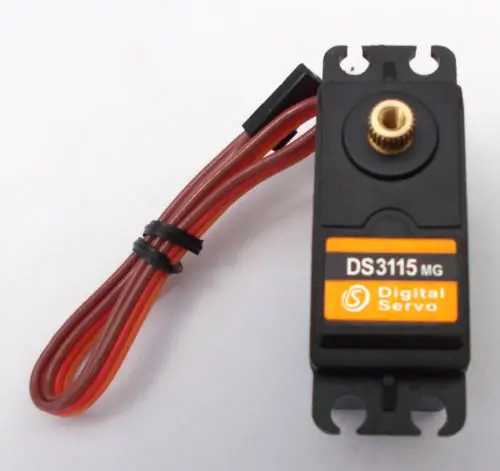 

1set DS3215 15KG full metal gear digital servo steering / accelerator / throttle servo For 1/8 1/10 RC Car 94122 94111 94123