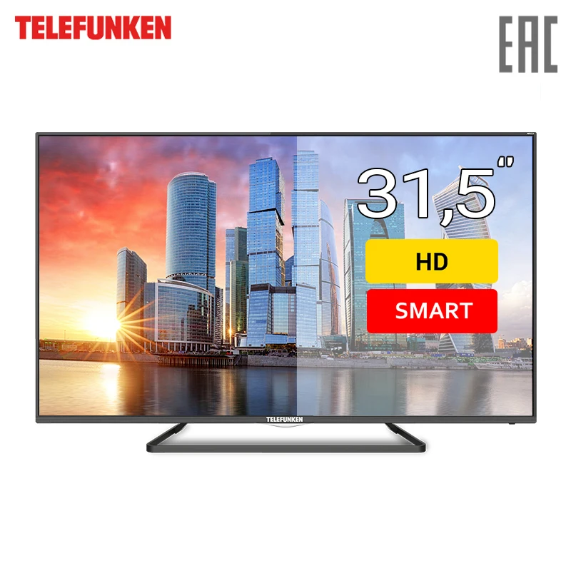 Телевизор 31.5&quot Telefunken TF LED32S39T2S HD SmartTV|tv led|tv led tvled tv |