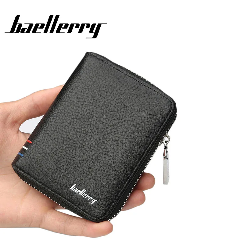 Baellerry мужской короткий кошелек Корейская версия молнии мульти функция большой