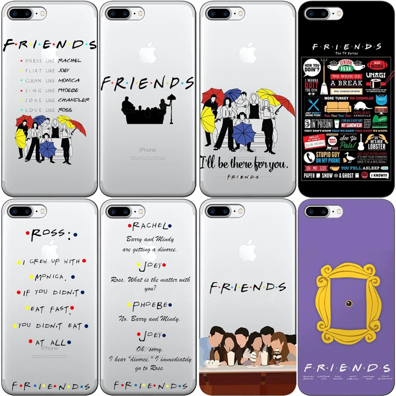 

Friends TV Show Funny Central Perk Park Soft silicone TPU Phone Case Cover For iPhone 7Plus 7 6 XR XS MAX 6Plus 8 X Coque Fundas