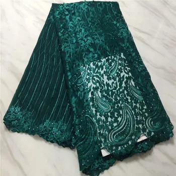

African Lace Fabric 2018 High Quality Lace Onion French Net Embroidery Tulle Lace Fabric For Nigerian Wedding Dress pl73-54