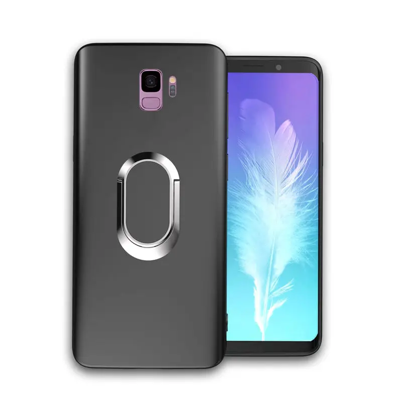 Мягкий силиконовый полноразмерный защитный чехол для Samsung Galaxy S9 простой