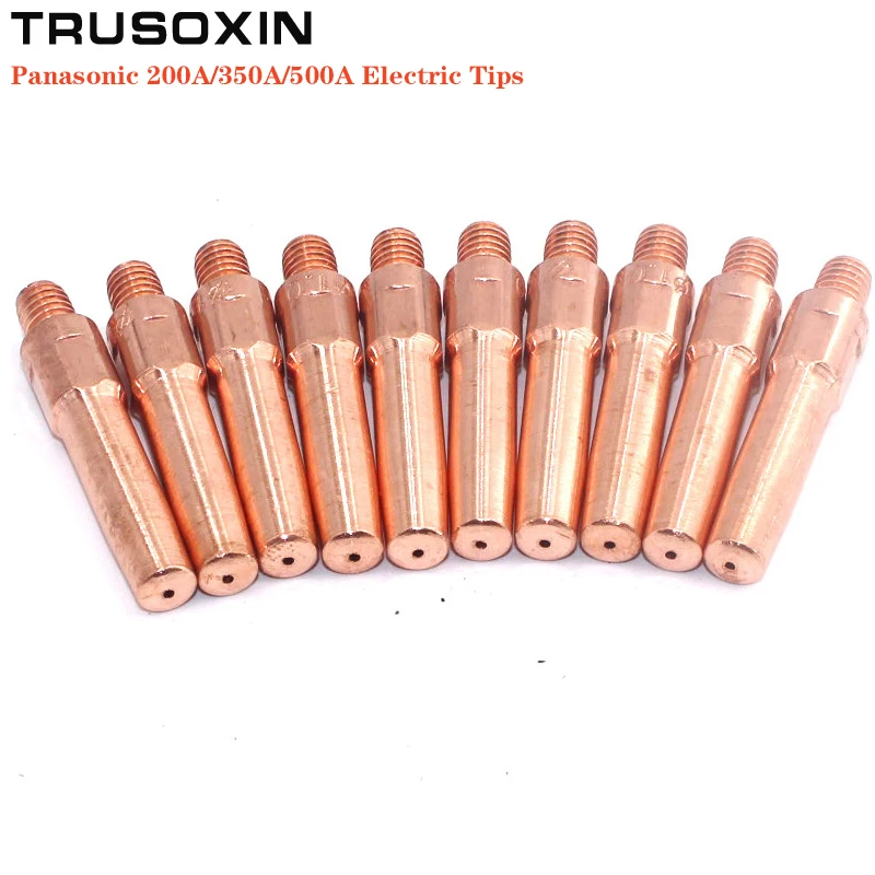 

10 pcs Panasonic 350A MIG MAG Gun accessories/consumables MIG electric tips for the CO2 MIG welding machine