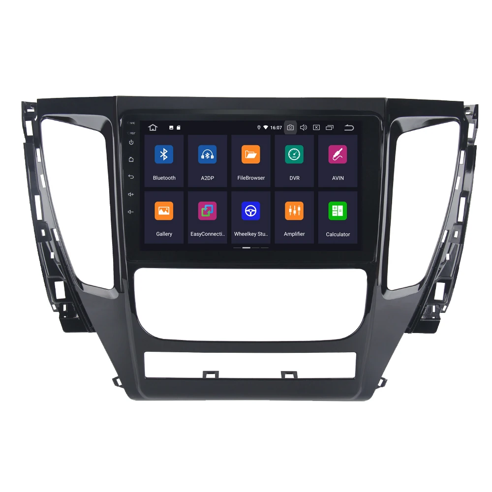 Excellent RoverOne For Mitsubishi Pajero Sport 2017 Android 9.0 Autoradio Car Multimedia Player Radio GPS Navigation Head Unit NO DVD 1