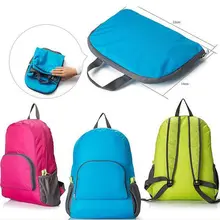 1 шт. открытый альпинистский складной рюкзак для пикника Водонепроницаемые носимые рюкзаки для мужчин и женщин Дорожная сумка на плечо