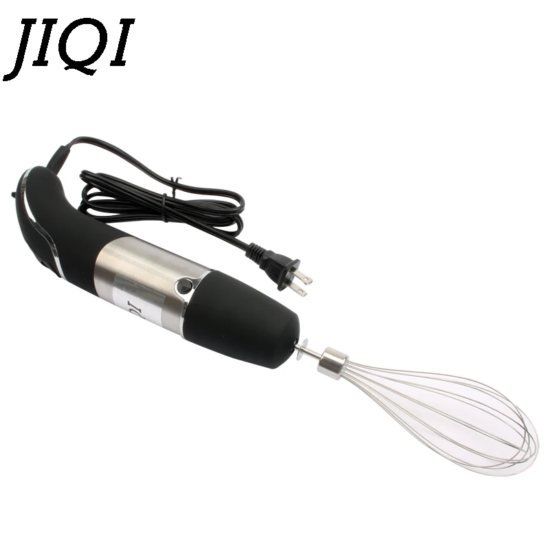 JIQI электрические ручные миксеры для пищевых продуктов, многофункциональный портативный блендер для фруктов, соковыжималка для перемешивания, взбивания яиц, миксер, 110 В, 220 В