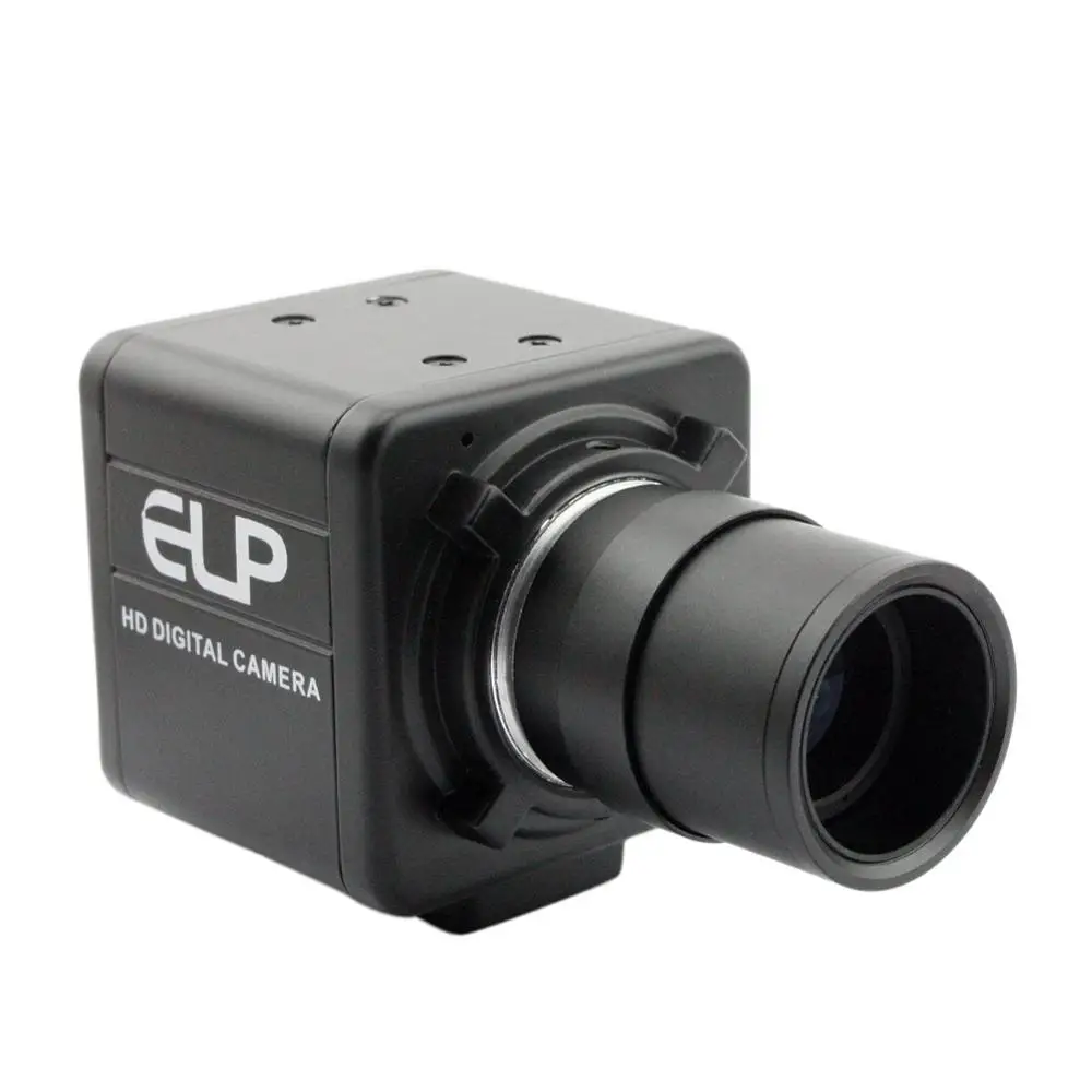 

ELP High Resolution 3264X2448 8MP CCTV SUB Camera With 2.8-12mm Varifocal Lens USB Surveillance Webcam