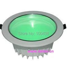 CE, RGB Светодиодный точечный светильник, 18 Вт RGB потолочный светодиодный встраиваемый светильник. Высокая мощность EDISON, RGB 3в1 светодиодный, DS-CSL-59-18W-RGB, 24В dc, DMX compitable