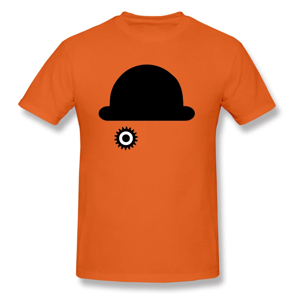 O-Neck Clockwork Orange 23515 100% Cotton Men T-Shirt Casual Short Sleeve Tops Tees 2018 New Camisa Tops & Tees Clockwork Orange 23515 orange