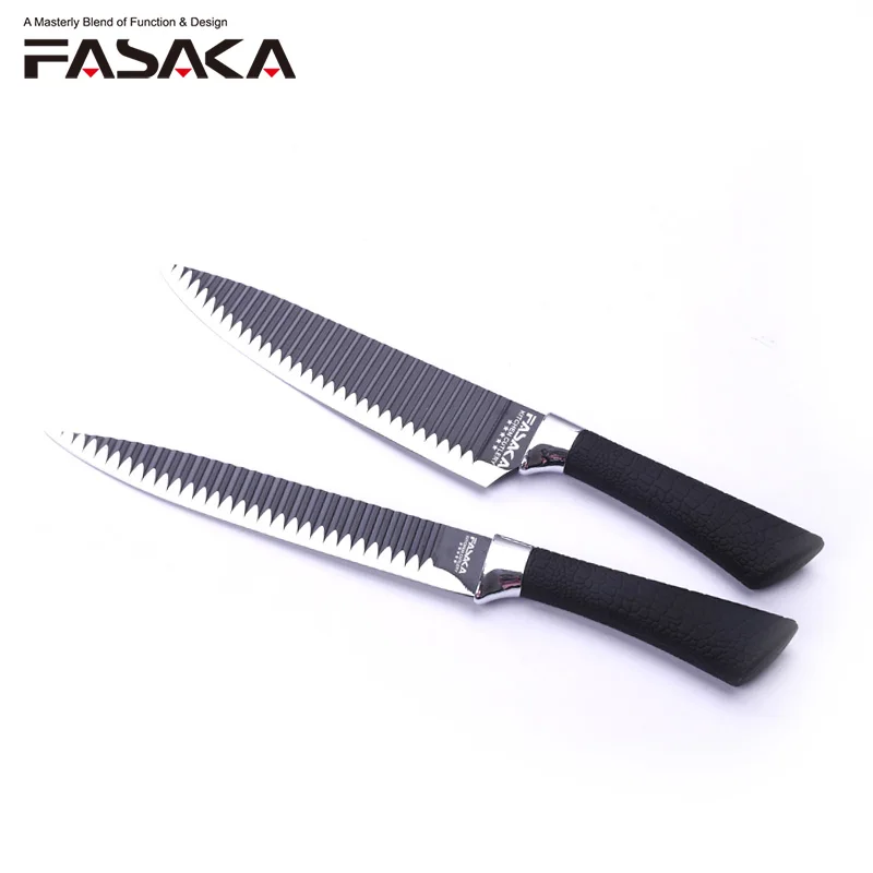 FASAKA Stainless Steel 2pcs Kitchen Knives Kitchen Knife Set with 8
