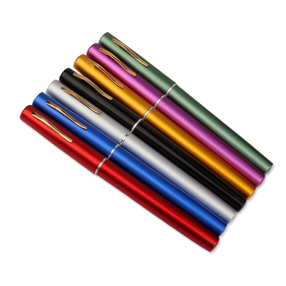 

New Portable Pen Mini Fishing Rod Telescopic Pole FRP Aluminum Alloy Folded Fishing Rods With Reel Wheel