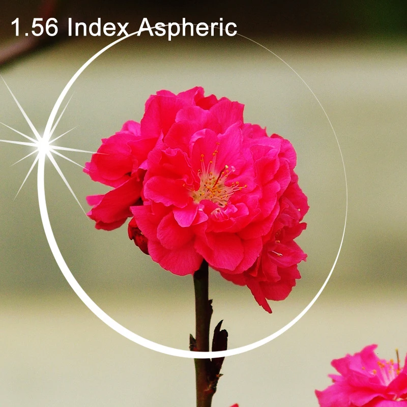 

1.56 Index CR-39 Lenses,Hard Anti-Scratch Coating Aspherical Myopia Hyperopia Lens Single Vision Glasses Lens