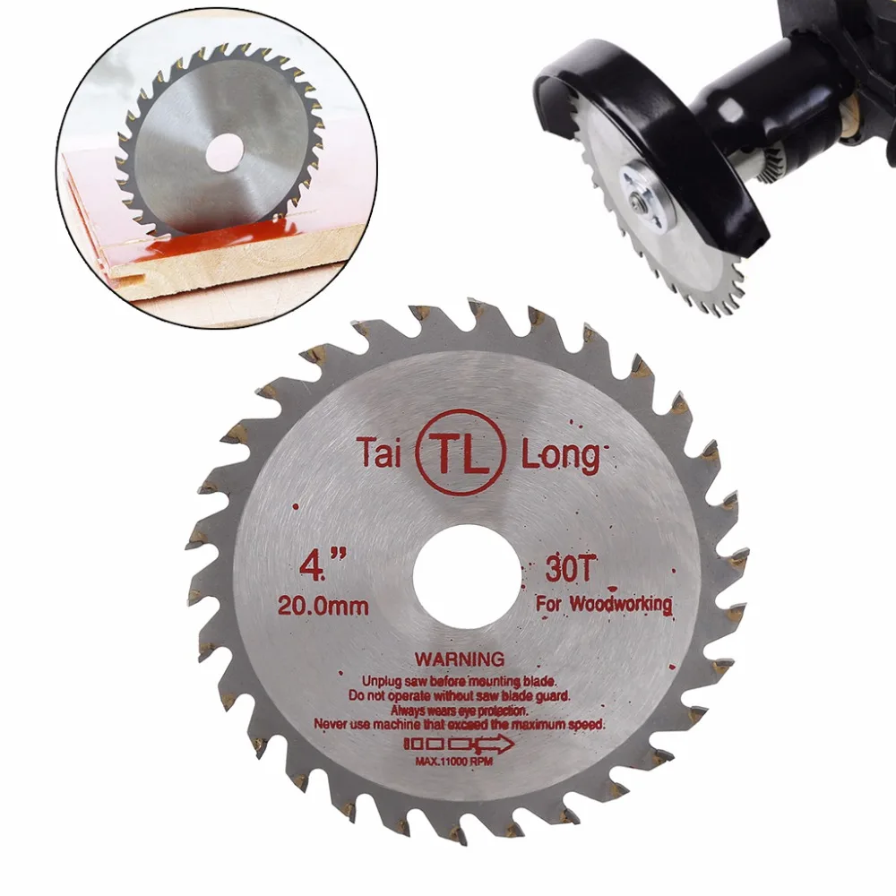 2019 круговой пильный нож для резки древесины круглые диски резак инструменты 4 дюймов 30 т