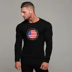 Новый модный свитер Для мужчин брендовая одежда Для мужчин свитера с принтом Повседневная рубашка Осень Slim Fit пуловер Для мужчин О-образным