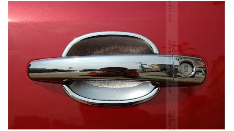 Для Peugeot 301 508 2011 2017 508SW хромированный Стайлинг ручки двери и чаши автомобильные