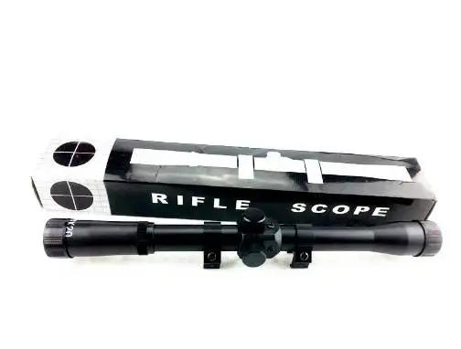 4x20 Air стрелковая телескопическая Scope прицел + крепления охотничий Снайперский