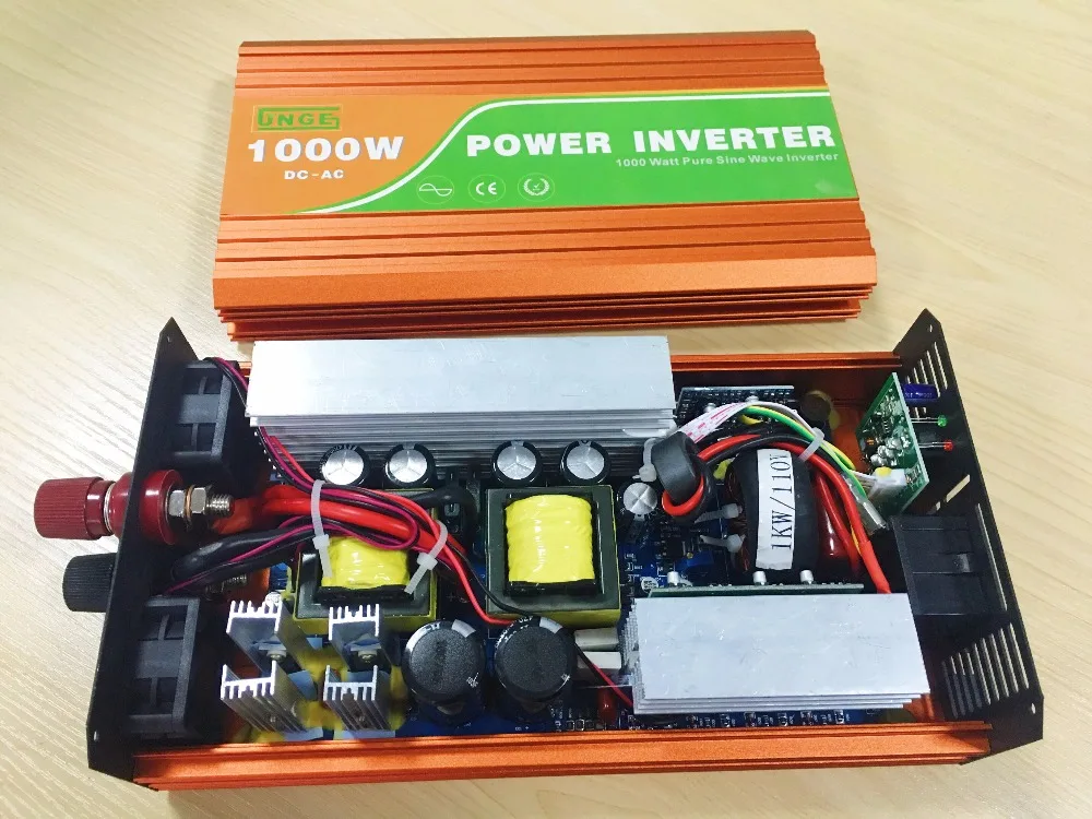 

24v 1000w contiuous power. 2000w surge power pure sine wave inverter off grid inverter car inverter 12v 24v to 110v 220v