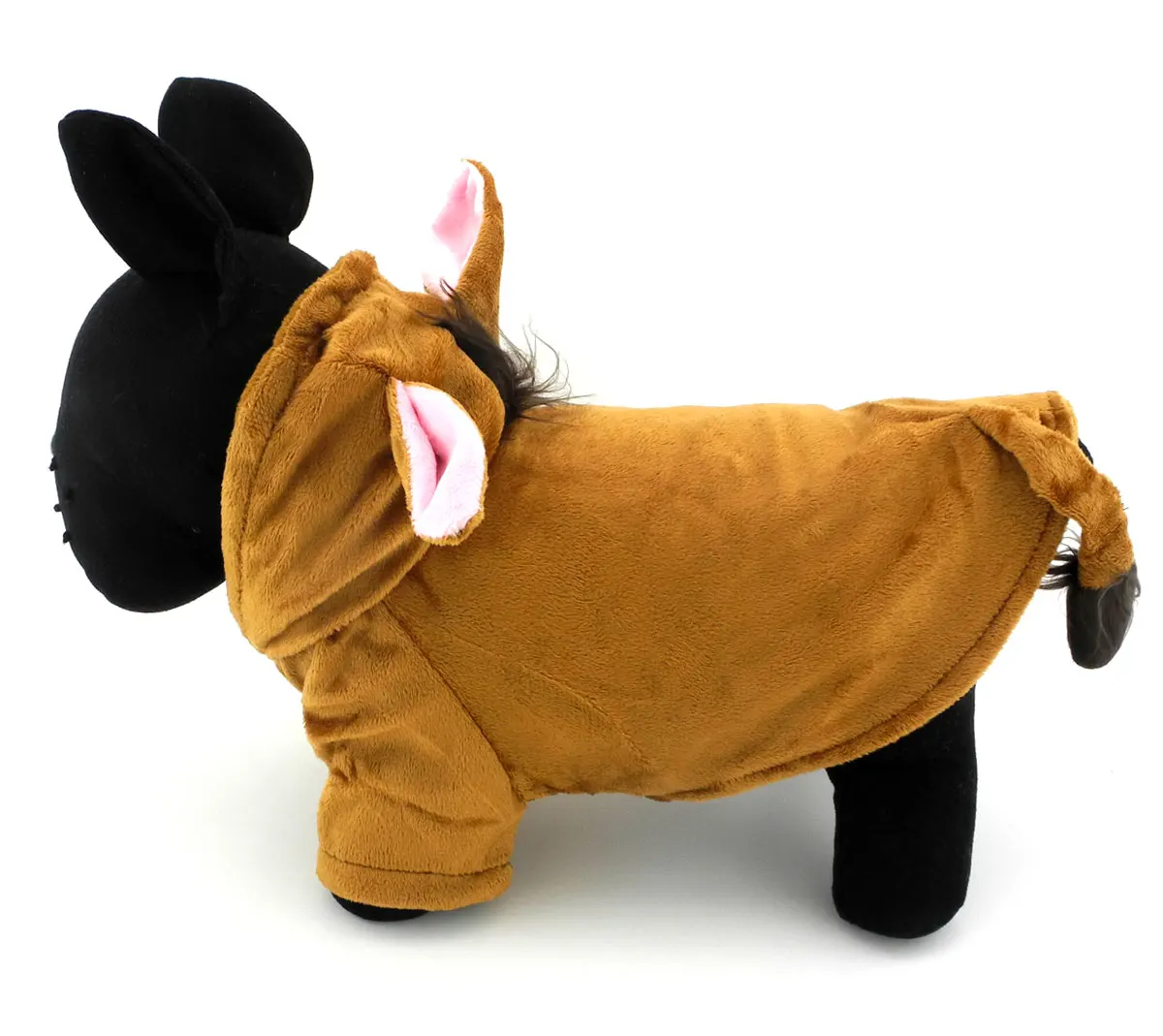 2017 Pet Clothes for Small Dog Cat Fleece Horse Costume with Hood