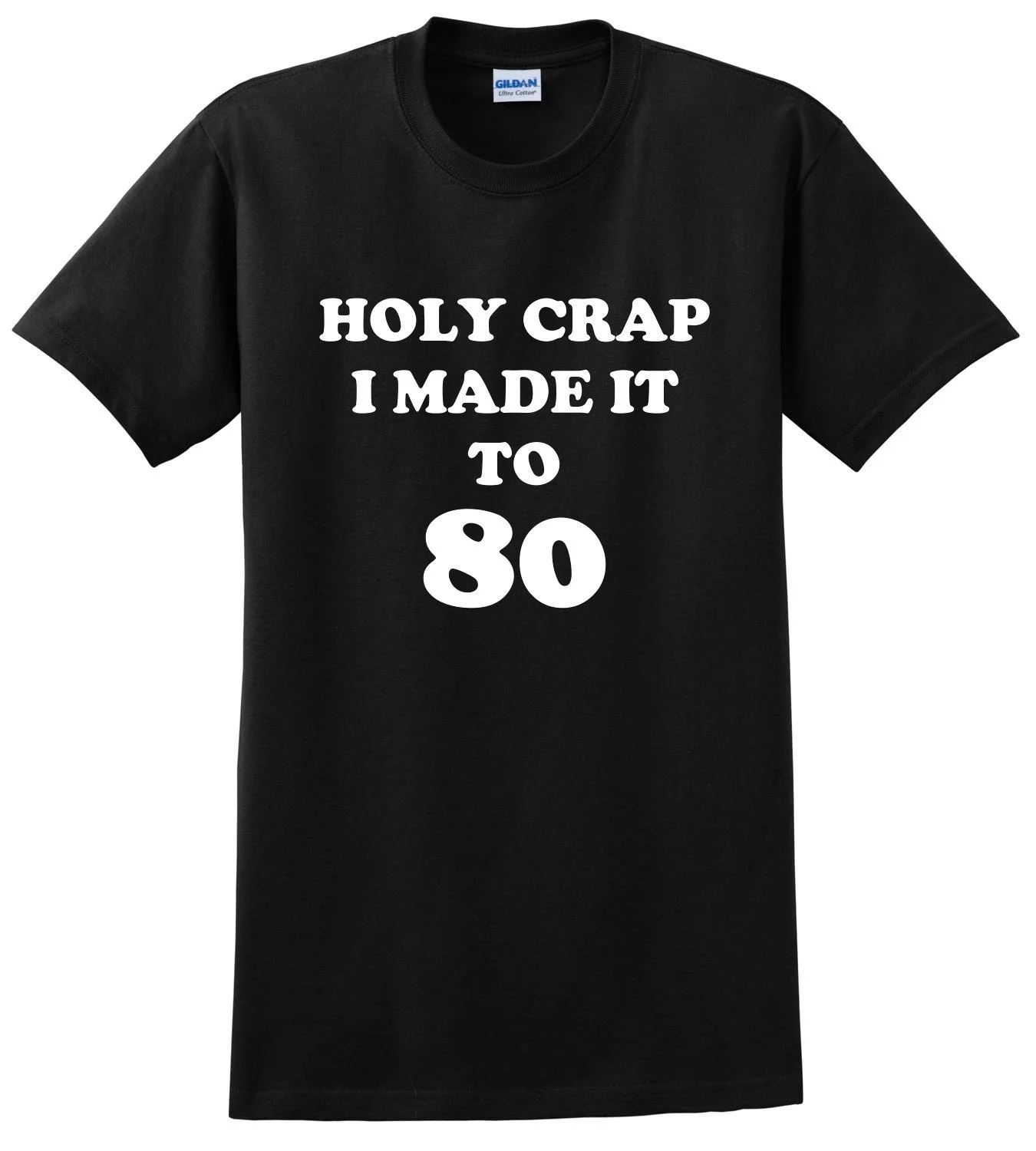 Hahayule 1pcs Funny 80th Birthday Shirt Holy Grab 80th Birthday T 80 Years Old Funny T