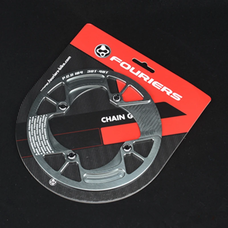 Best Fouriers MTB Guard Protect 30-40T PCD104mm Bike Crankset Full CNC Protection plate Bicycle Tooth Disk Bicycle Protection plate 4