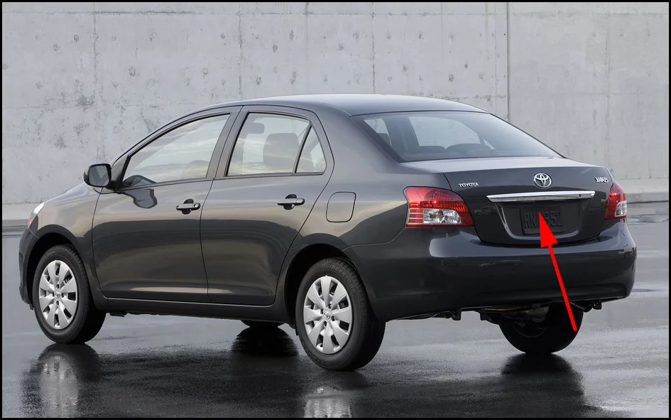 For TOYOTA Yaris Sedan MK2 2007~2013